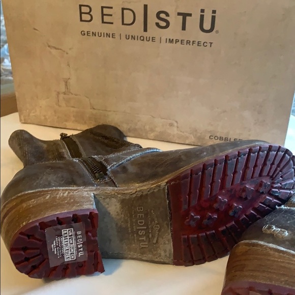 Bed Stu Shaela Taupe Dip Dye Tremolo Wash - Picture 11 of 14